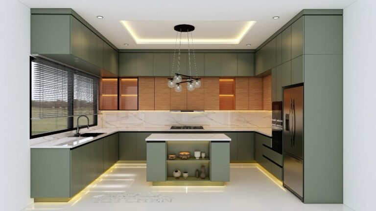 Kitchens u island shape 1