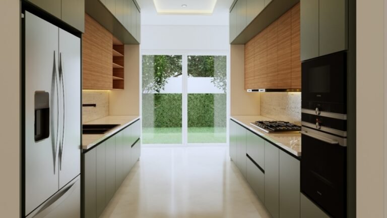 Kitchens parallele shape 4